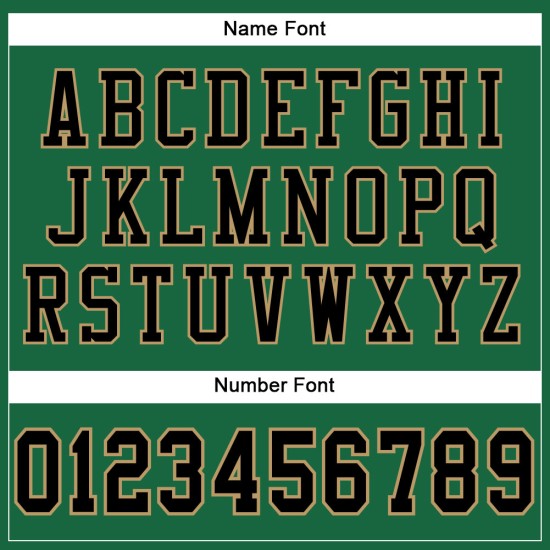 Custom Kelly Green Black-Old Gold Mesh Authentic Football Jersey Custom Kelly Green Black-Old Gold Mesh Authentic Football Jersey