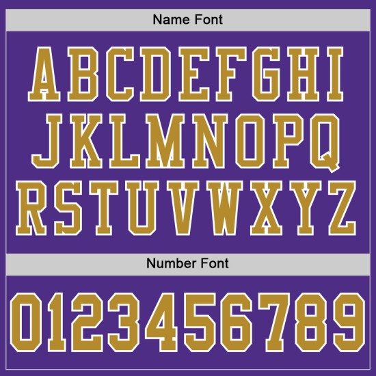 Custom Purple Old Gold-White Mesh Authentic Football Jersey Custom Purple Old Gold-White Mesh Authentic Football Jersey
