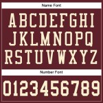 Custom Burgundy Cream Mesh Authentic Football Jersey Custom Burgundy Cream Mesh Authentic Football Jersey