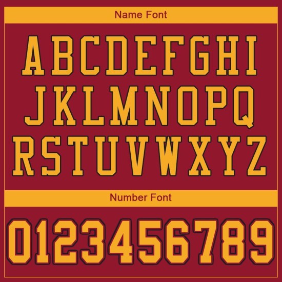 Custom Cardinal Gold-Black Mesh Authentic Football Jersey Custom Cardinal Gold-Black Mesh Authentic Football Jersey
