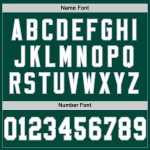 Custom Green White-Gray Mesh Authentic Throwback Football Jersey Custom Green White-Gray Mesh Authentic Throwback Football Jersey