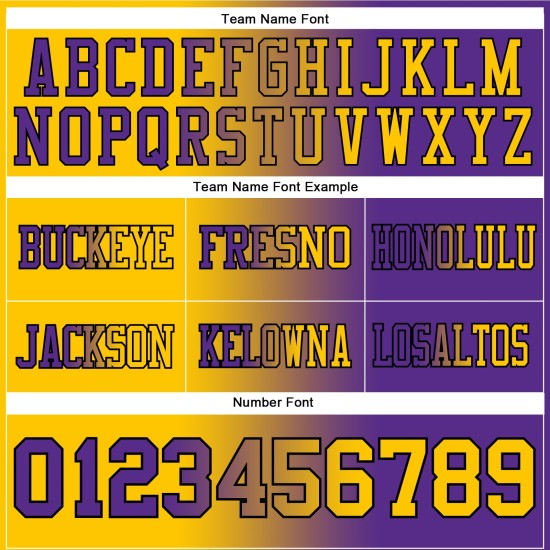 Custom Purple Yellow-Black Mesh Authentic Gradient Fashion Football Jersey Custom Purple Yellow-Black Mesh Authentic Gradient Fashion Football Jersey