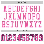 Custom White Pink Black-Light Blue Mesh Authentic Football Jersey Custom White Pink Black-Light Blue Mesh Authentic Football Jersey