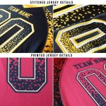 Custom Powder Blue Navy-Red Mesh Drift Fashion Football Jersey Custom Powder Blue Navy-Red Mesh Drift Fashion Football Jersey