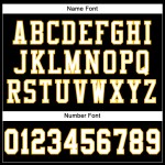 Custom Black White-Gold Mesh Authentic Football Jersey Custom Black White-Gold Mesh Authentic Football Jersey