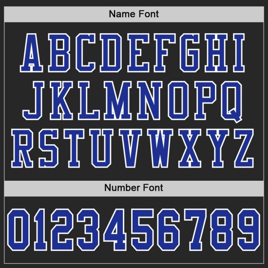 Custom Black Royal-White Mesh Authentic Football Jersey Custom Black Royal-White Mesh Authentic Football Jersey
