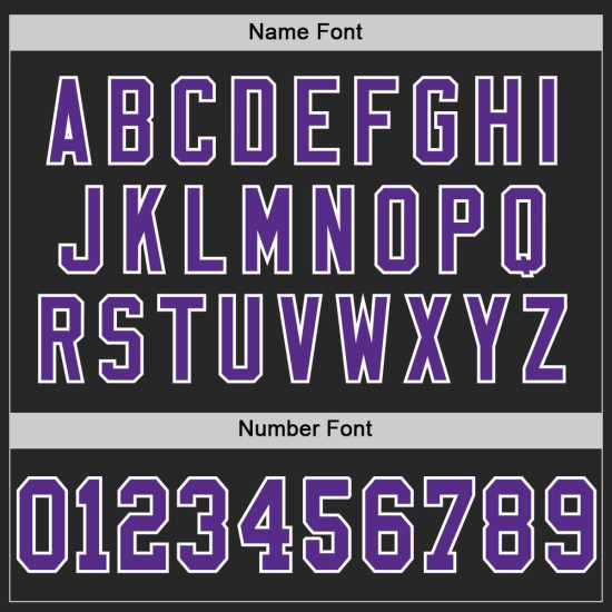 Custom Black Purple-White Mesh Authentic Throwback Football Jersey Custom Black Purple-White Mesh Authentic Throwback Football Jersey