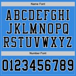 Custom Powder Blue Black-White Mesh Authentic Football Jersey Custom Powder Blue Black-White Mesh Authentic Football Jersey