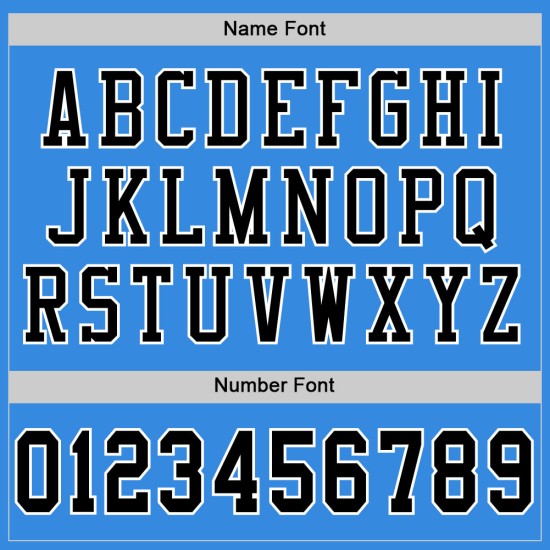 Custom Powder Blue Black-White Mesh Authentic Football Jersey Custom Powder Blue Black-White Mesh Authentic Football Jersey