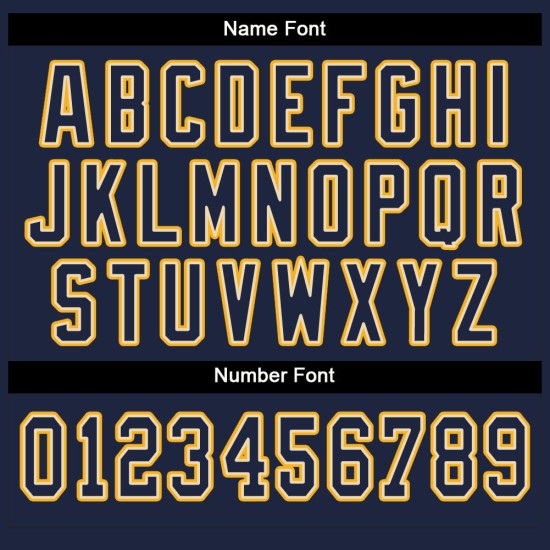Custom Cream Navy-Gold Mesh Split Fashion Football Jersey Custom Cream Navy-Gold Mesh Split Fashion Football Jersey