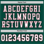 Custom Green White-Red Mesh Authentic Throwback Football Jersey Custom Green White-Red Mesh Authentic Throwback Football Jersey