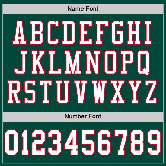 Custom Green White-Red Mesh Authentic Throwback Football Jersey Custom Green White-Red Mesh Authentic Throwback Football Jersey