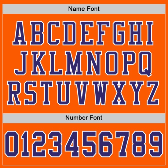 Custom Orange Purple-White Mesh Authentic Football Jersey Custom Orange Purple-White Mesh Authentic Football Jersey